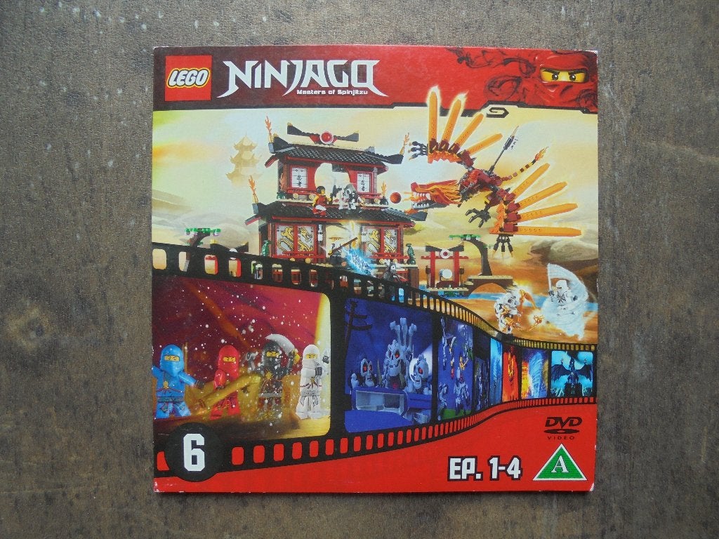 Lego DVD Ninjago Masters Of Spinjitzu 2011 (zie foto's), Gebruikt, Tekenfilm, Overige soorten, Ophalen of Verzenden