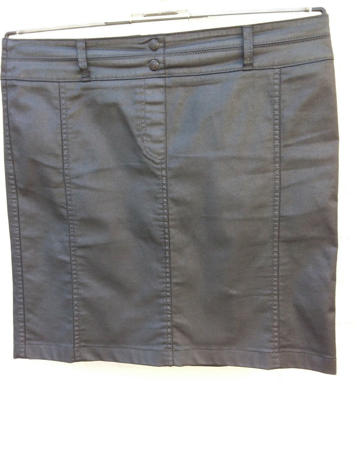 Rok maat 42 Gerry Weber metalic/ antraciet grijs  zgan, Kleding | Dames, Rokken, Maat 42/44 (L), Ophalen of Verzenden, Zo goed als nieuw