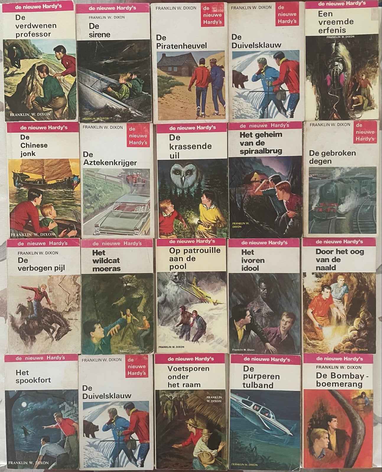 De Nieuwe Hardy's - Set van 20 Boeken, Ophalen of Verzenden, Gelezen
