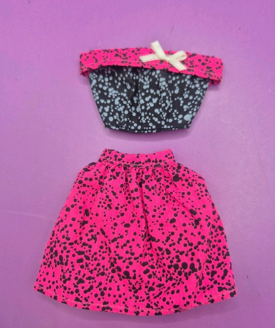 Barbie pop outfit jaren 90 mattel, Kinderen en Baby's, Babykleding | Mutsen, Sjaals en Wanten, Meisje, Ophalen of Verzenden, Zo goed als nieuw