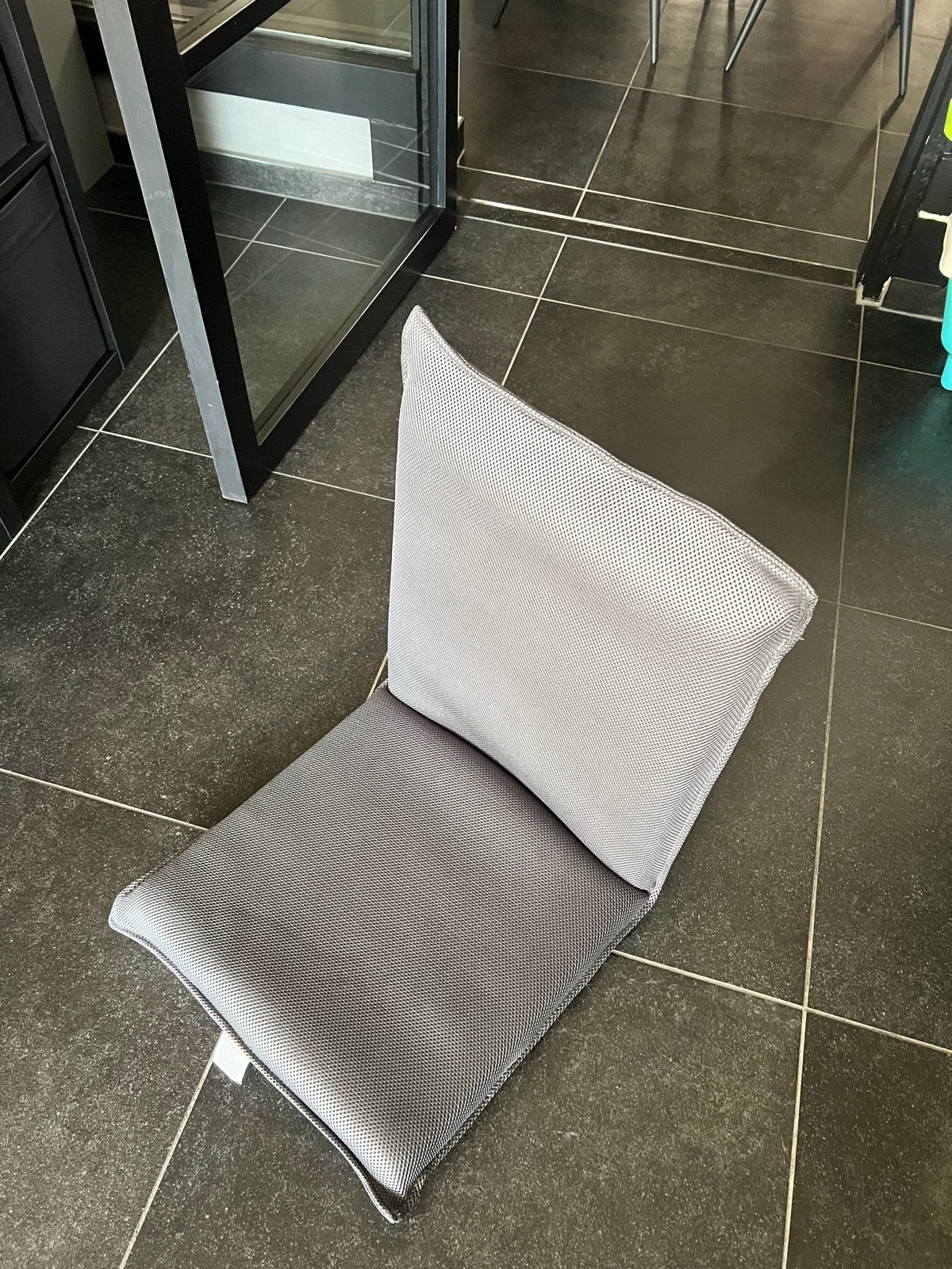 Costway Vloerstoel - Verstelbaar en Comfortabel, Ophalen, Zo goed als nieuw, Eén, Stof