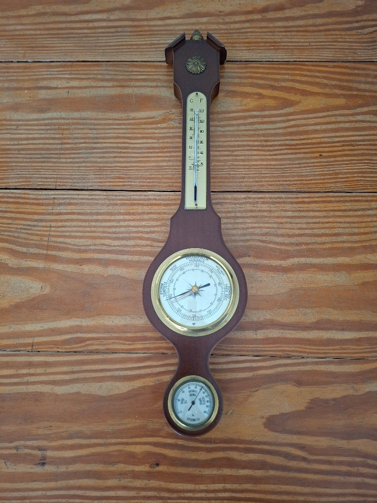 Banjo barometer, Ophalen of Verzenden, Gebruikt, Barometer