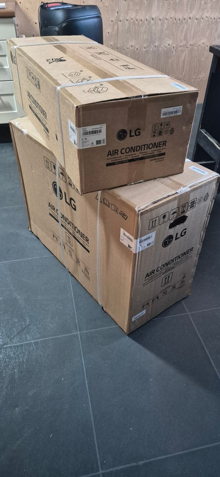 LG Airconditioner   5 kw, Ophalen, Nieuw, 3 snelheden of meer, Energieklasse A of zuiniger