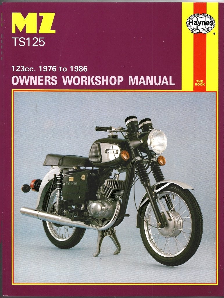 MZ TS125 Owner workshop manual (4185z) motor, Verzenden, Overige merken