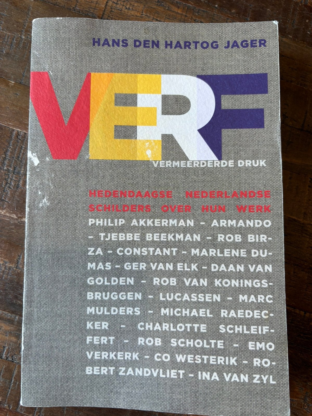 Verf door Hans den Hertog Jager, Boeken, Ophalen of Verzenden, Gelezen, Overige onderwerpen
