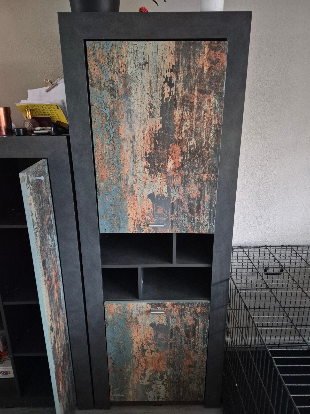 Complete set: Dressoir, kasten en salontafels, Huis en Inrichting, Gebruikt, Met deur(en), 150 tot 200 cm, Ophalen of Verzenden
