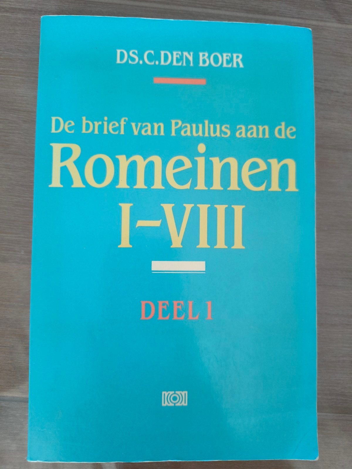 ds C den Boer Romeinen 1-8 deel1, Ophalen of Verzenden, Gelezen, Christendom | Protestants