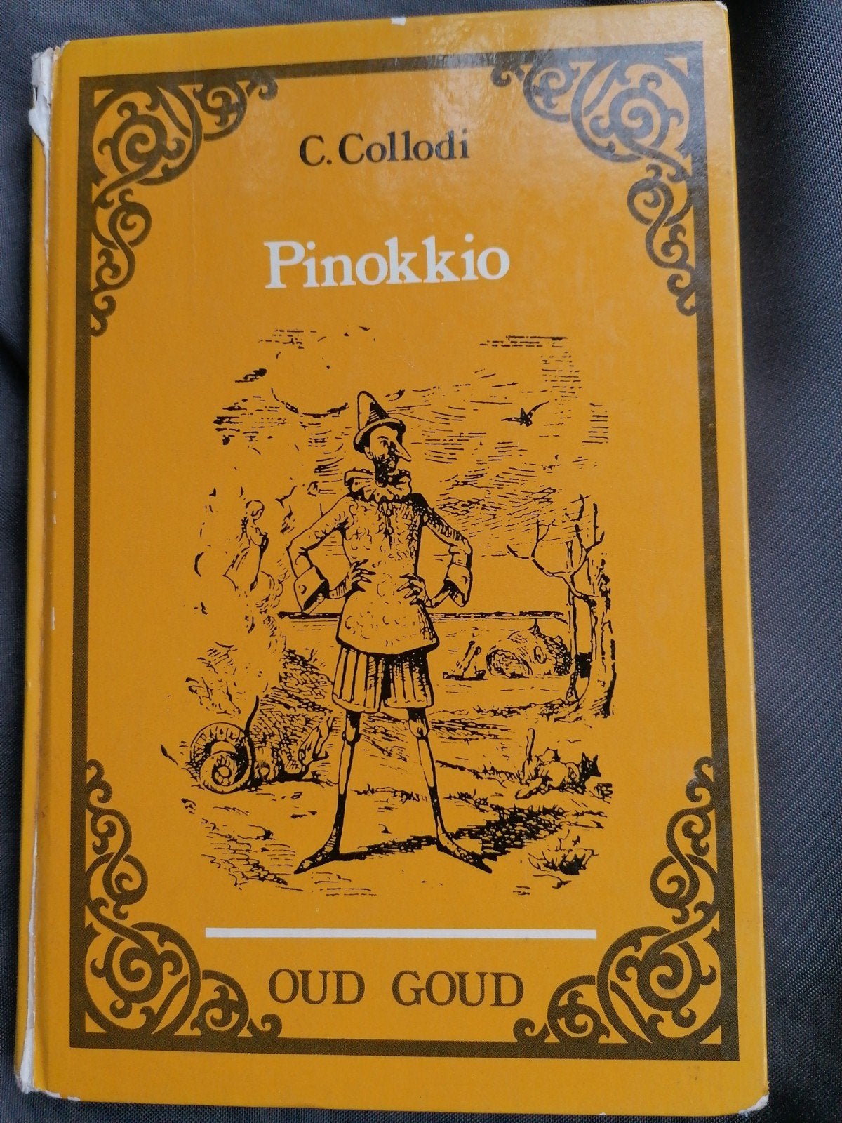Pinokkio - Oud Goud - C. Collodi, Ophalen of Verzenden, Gelezen, C. Collodi