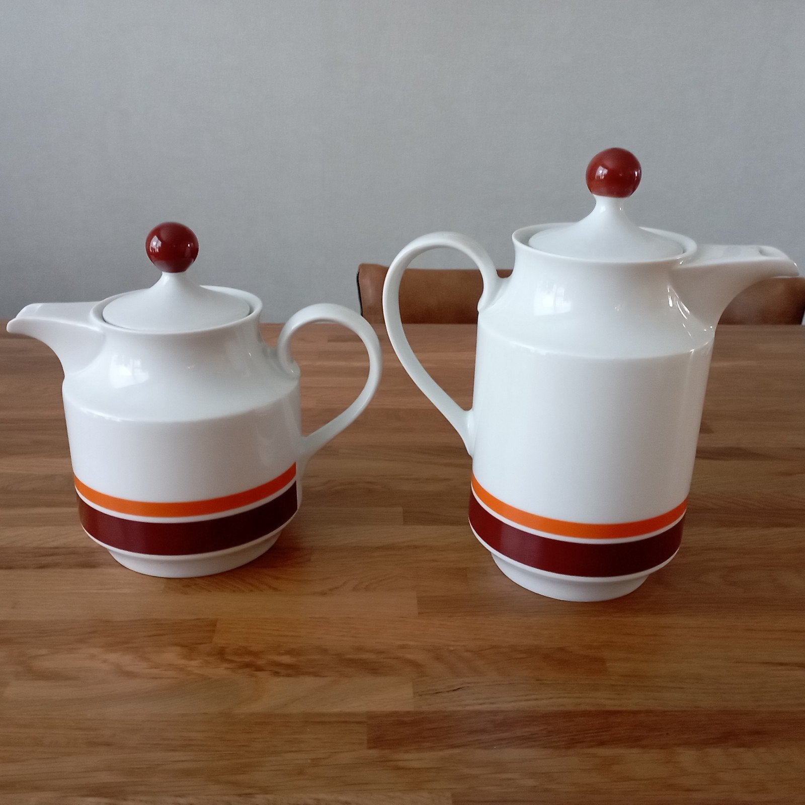 Vintage koffie- en theepot (nieuw), Antiek en Kunst, Ophalen of Verzenden