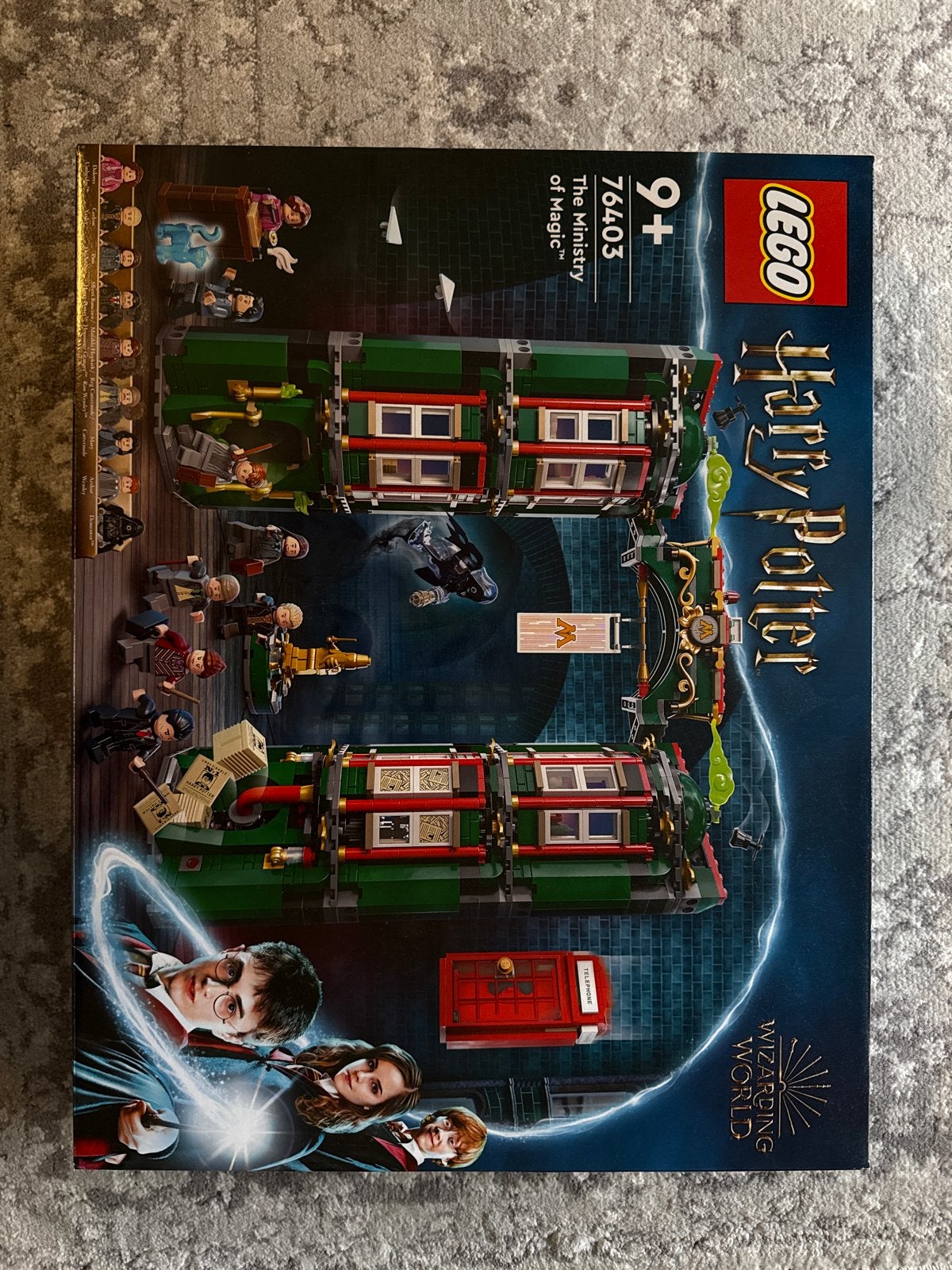 Lego Harry Potter 76403 Het Ministerie van Toverkunst NIEUW, Lego, Ophalen of Verzenden, Inclusief doos, Complete set