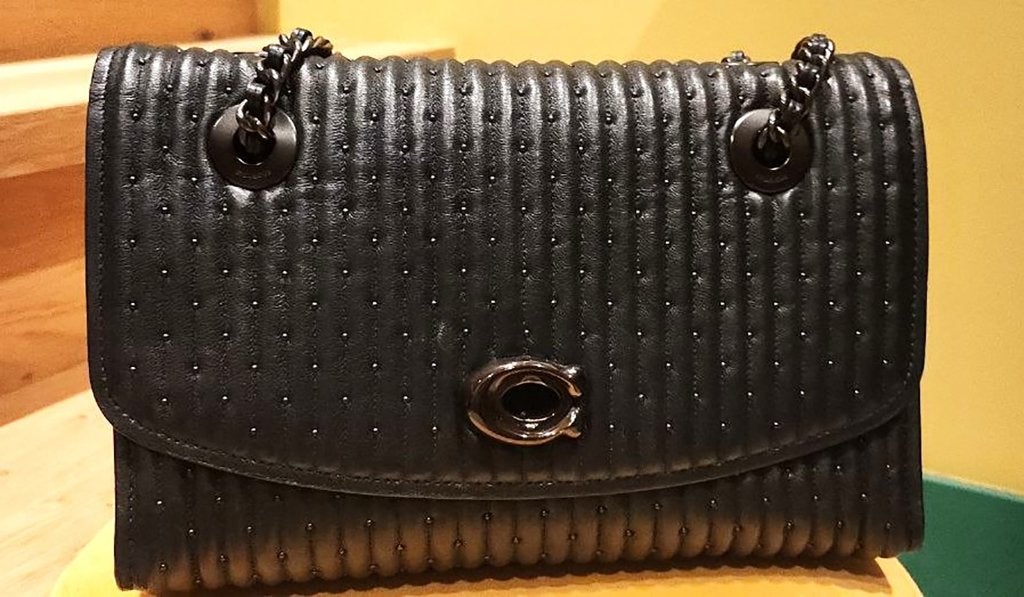 Coach Parker shoulder bag, Sieraden, Tassen en Uiterlijk, Ophalen of Verzenden, Zo goed als nieuw, Zwart, Schoudertasje