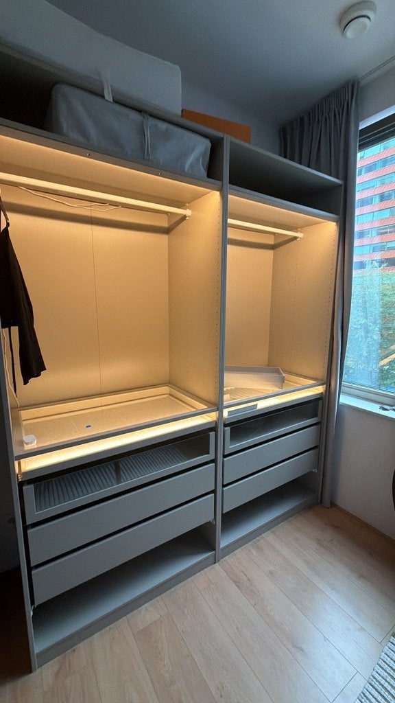 IKEA PAX KAST, Ophalen, 200 cm of meer, 50 tot 100 cm, 50 tot 75 cm