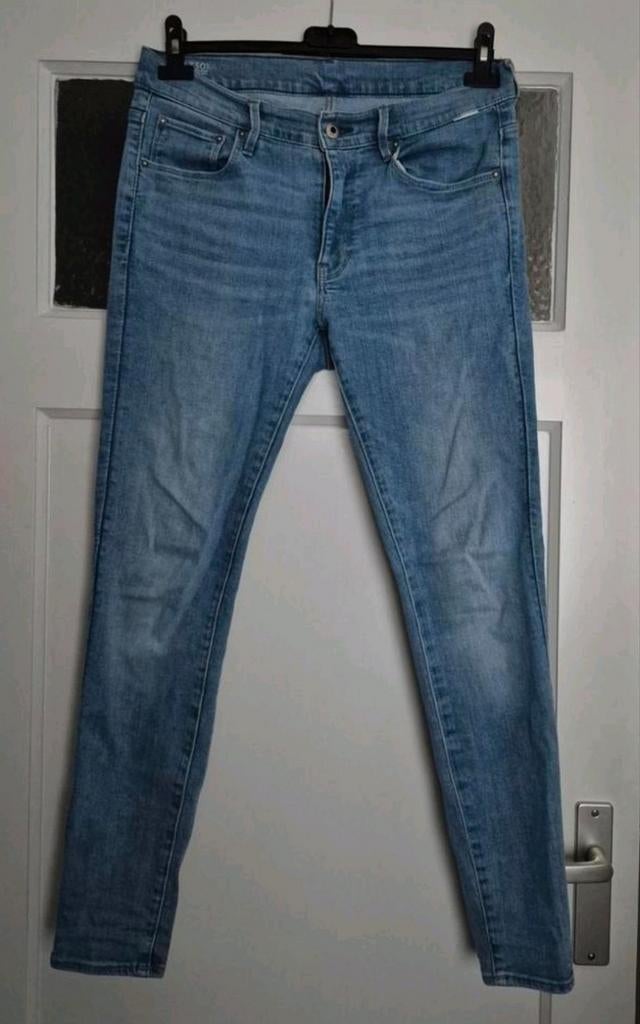G-Star 3301 mid skinny stretch maat 28 / Lengte 30 izgs!, Ophalen of Verzenden, Zo goed als nieuw, Blauw, W28 - W29 (confectie 36)