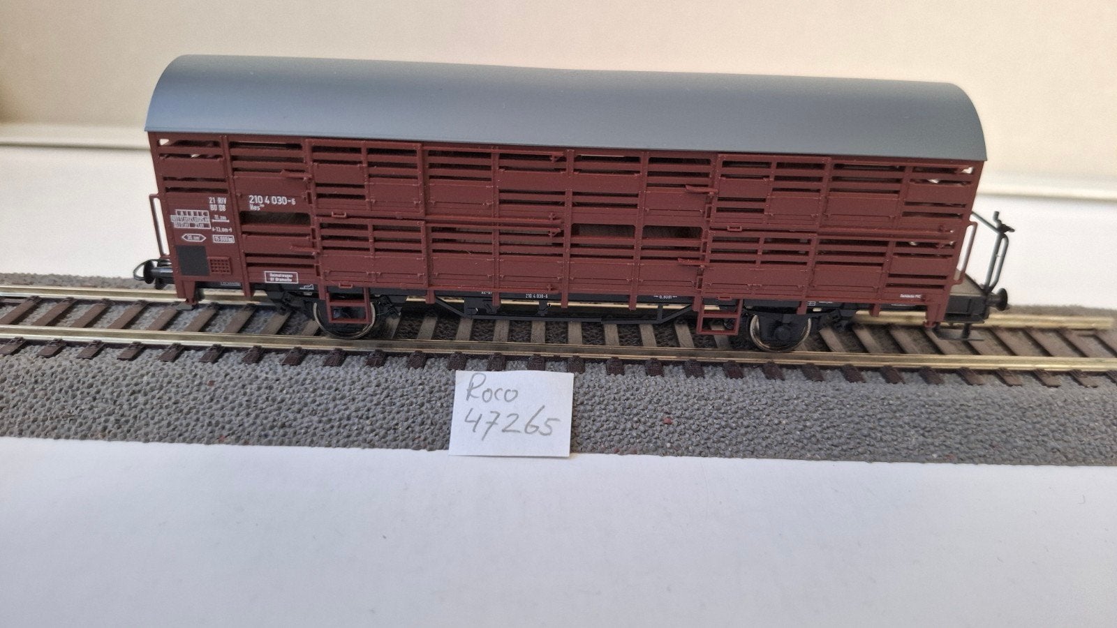 Roco 47265 Veewagen Hes DB, tp 3 /4, H0, Gelijkstroom, Wagon, Ophalen of Verzenden, Zo goed als nieuw