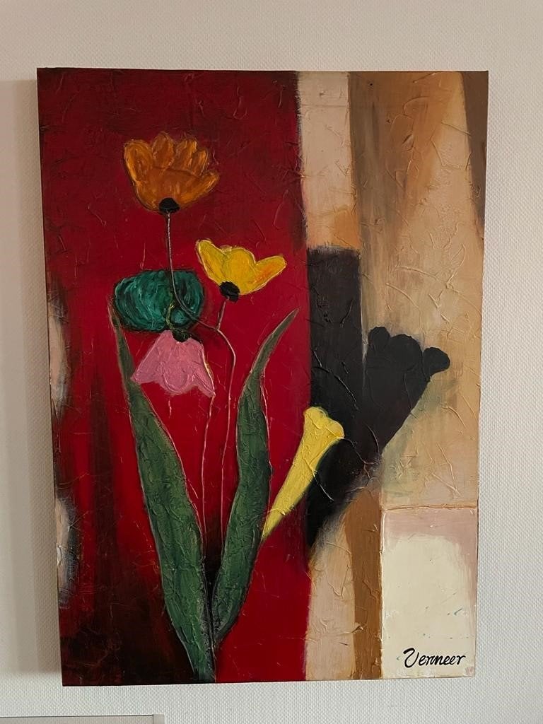 Mooi schilderij, Ophalen of Verzenden
