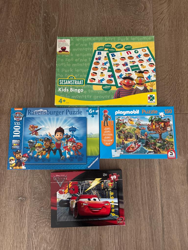 Leuke spelletjes en puzzels voor kinderen, Ophalen of Verzenden, 10 tot 50 stukjes, Gebruikt, 4 tot 6 jaar