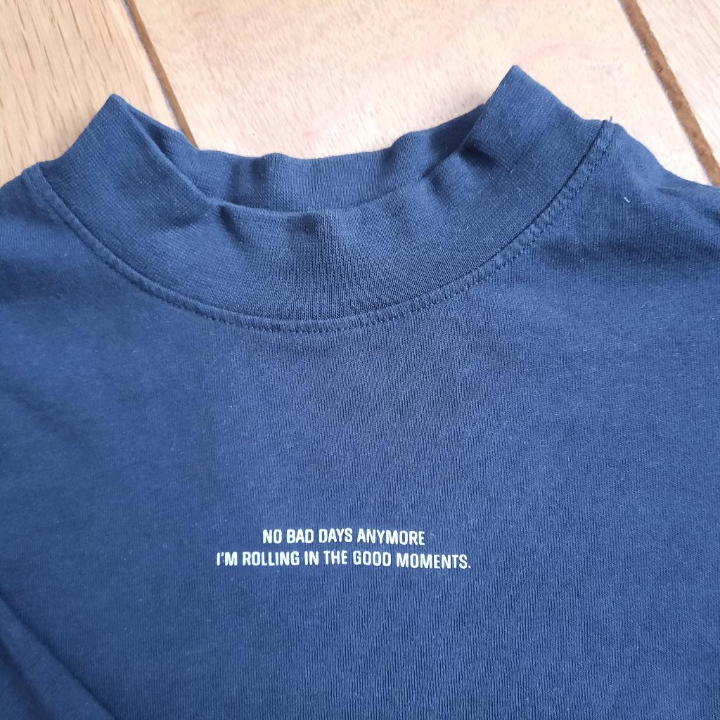 Zara t- shirt lange mouw donker grijs maat 116 - nieuw -, Kinderen en Baby's, Kinderkleding | Maat 116, Nieuw, Ophalen of Verzenden