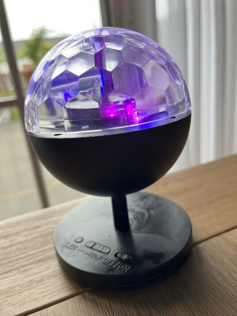 LED Disco Bal USB-C - Feestverlichting voor Thuis, Ophalen of Verzenden, Zo goed als nieuw