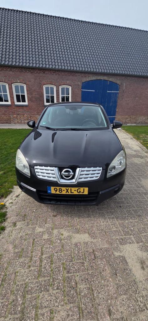 Nissan Qashqai 1.6 2WD 2007 Zwart, Auto's, Voorwielaandrijving, 1272 kg, 15 km/l, 4 cilinders