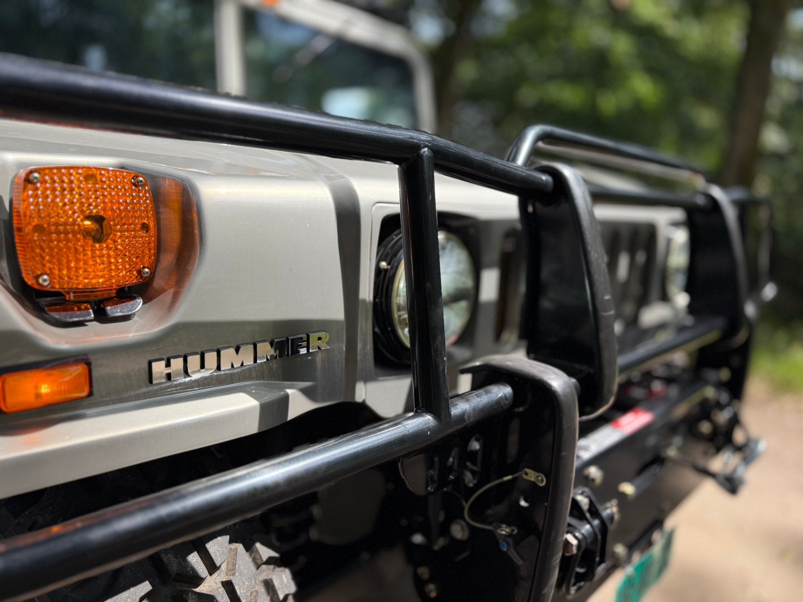 Hummer H1 Slantback 6.5 Turbo Diesel 1997 | Collector's Item, Auto's, Hummer, Automaat, 3221 kg, 4 stoelen, Lederen bekleding