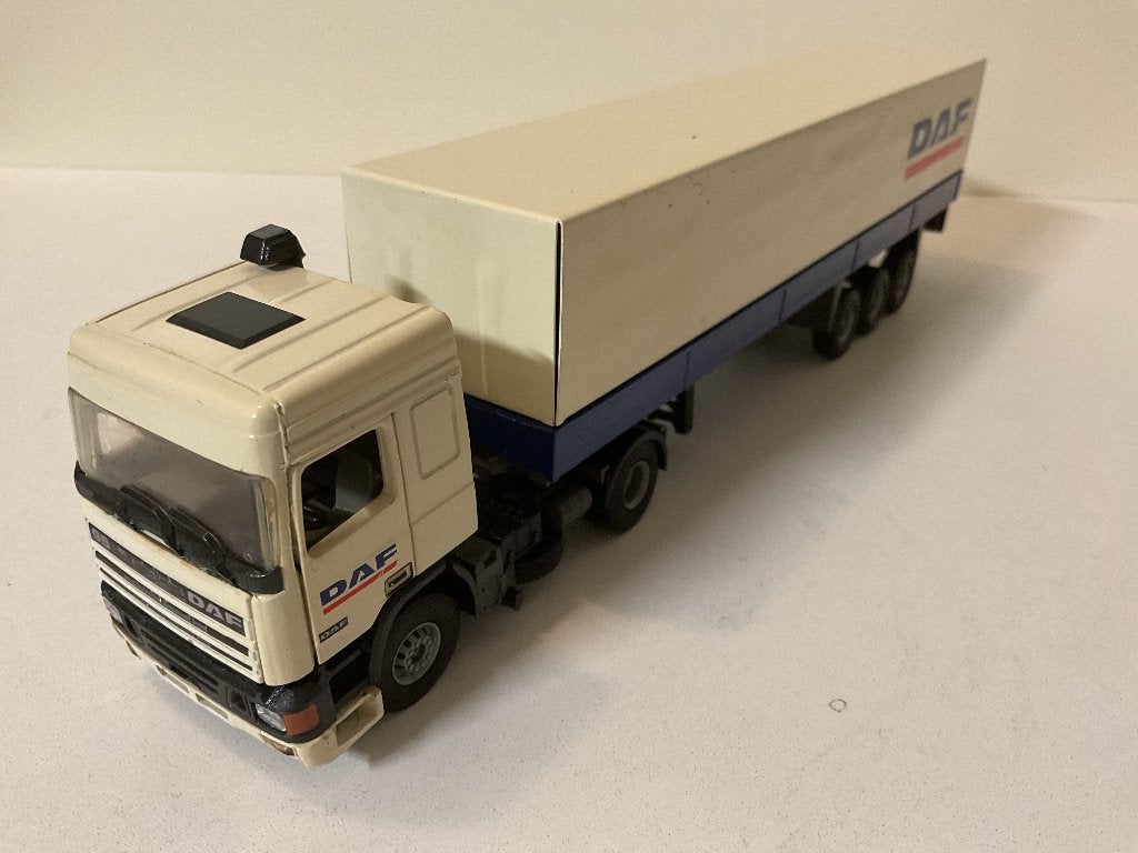 Tekno DAF 95.380 trekker oplegger, Ophalen of Verzenden, Gebruikt, Bus of Vrachtwagen, Tekno