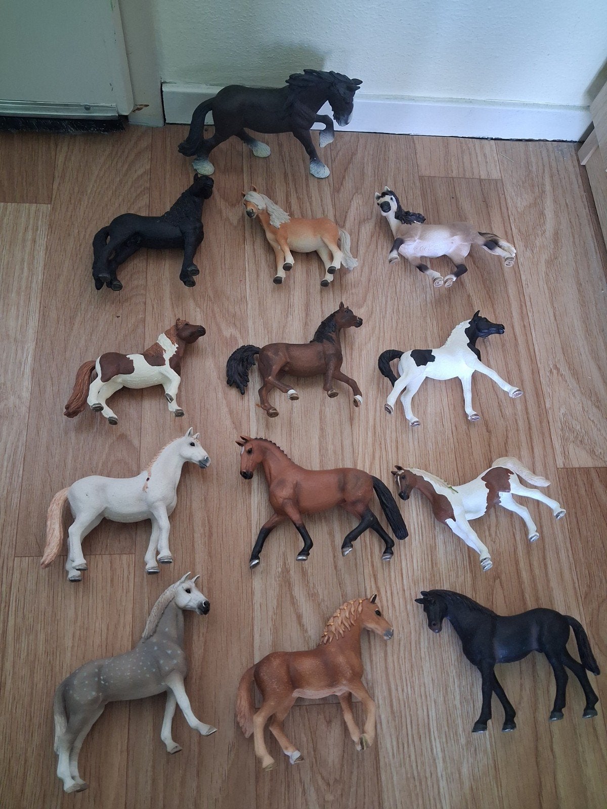 Schleich paarden uit 2012 tot 2017, Ophalen