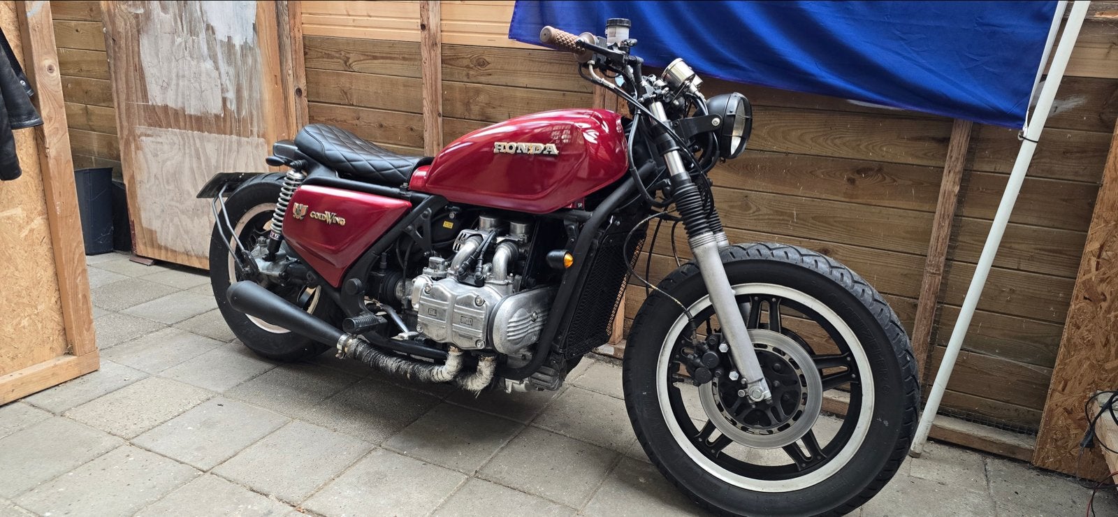 Honda Goldwing GL1100 Bobber/Cafe Racer, Motoren, Gebruikt, Particulier, Overig, Handgeschakeld