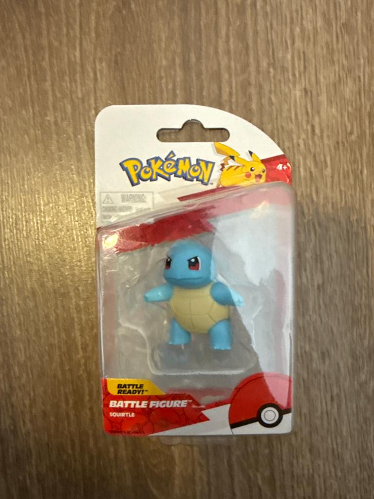 Nieuwe Pokémon Battle Figure Squirtle - Verzamelobject, Ophalen of Verzenden, Nieuw