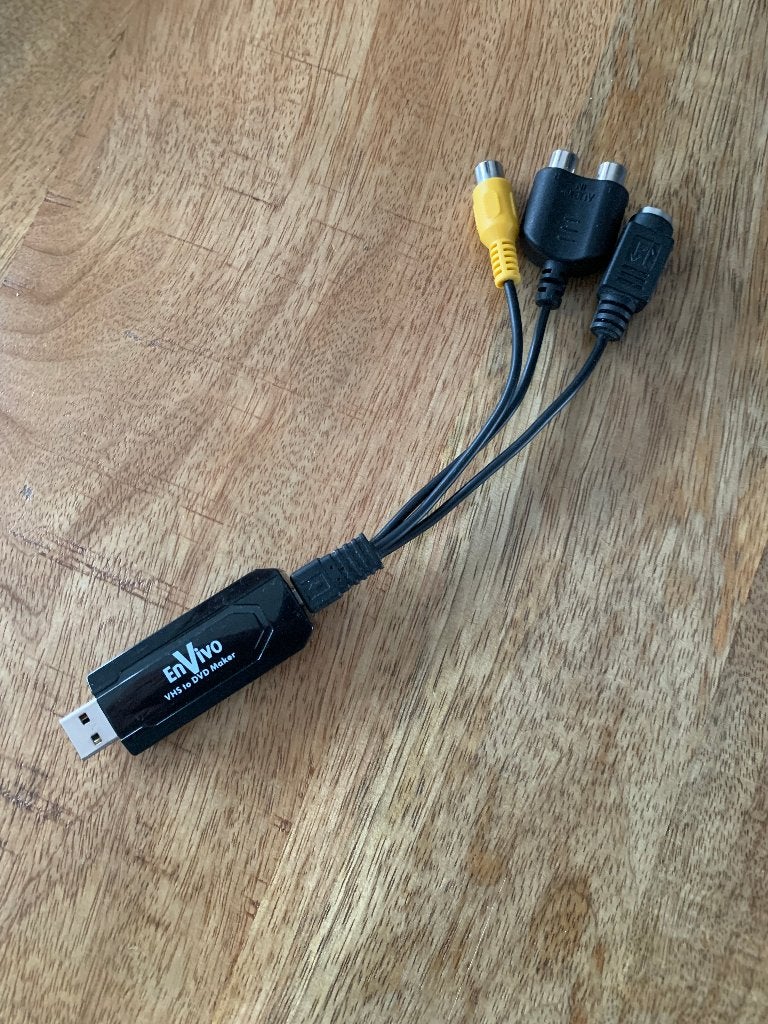 EnVivo VHS naar DVD Maker USB-adapter, Ophalen of Verzenden, Zo goed als nieuw
