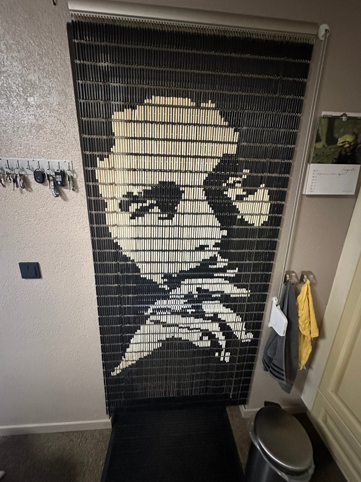 Vliegengordijn Bob Marley, Ophalen, Gebruikt, 80 tot 100 cm, Overige typen