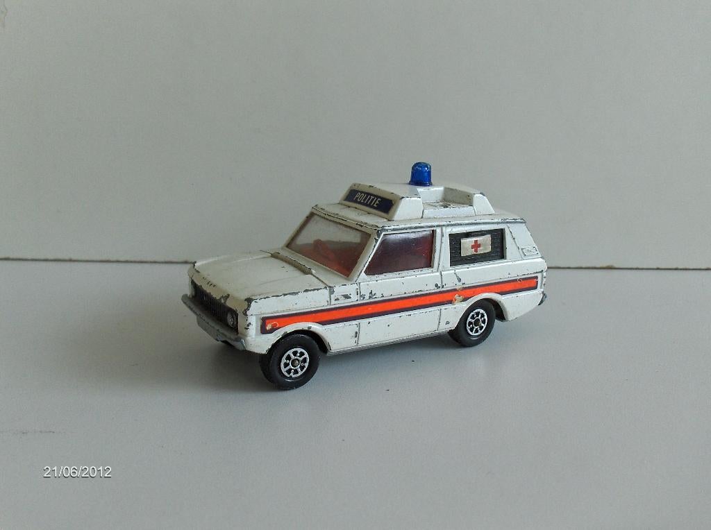 Vigilant range rover ,corgi toys  police 1/43, incompleet, Ophalen of Verzenden, Gebruikt, Auto, Corgi