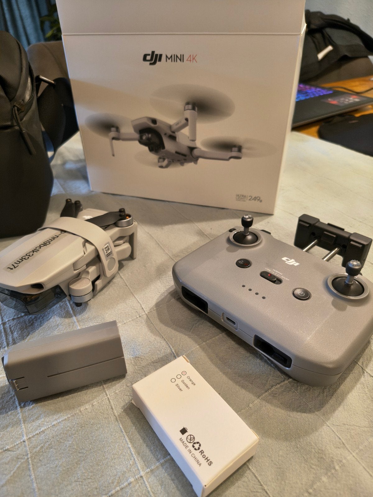 DJI Mini 4K Drone met Controller en Extra Accu, Ophalen, Cameradrone, 5 tot 10 kilometer, 15 tot 30 minuten