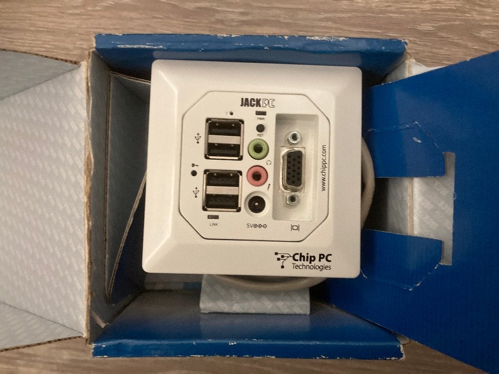 JackPC / ChipPC Thin Client - PoE gevoed, Gebruikt, Minder dan 4 GB, 32 GB, Ophalen of Verzenden