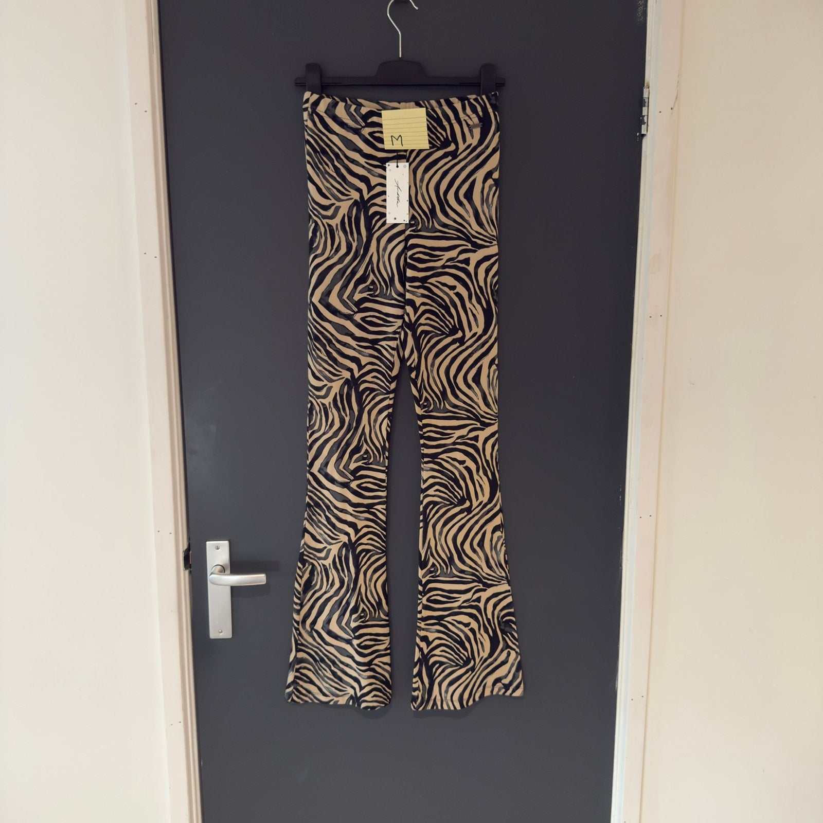 Nieuwe Ambika legging M TALL zebraprint voor lange dames, Legging, Overige kleuren, Nieuw, Maat 40/42 (M)