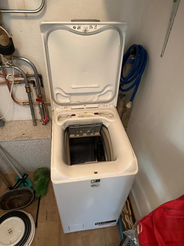 Wasmachine bovenlader, Ophalen, 1200 tot 1600 toeren, Gebruikt, 4 tot 6 kg