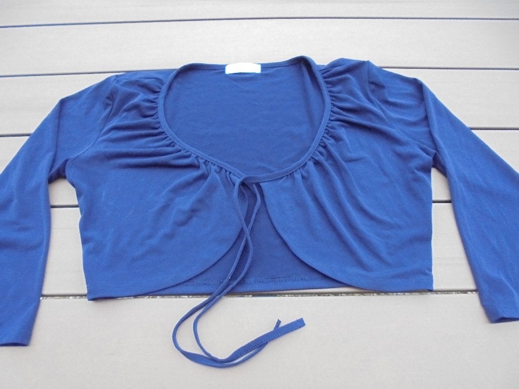 Blauwe bolero YESSICA, Maat 38/40 (M), Blauw, Yessica, Ophalen of Verzenden
