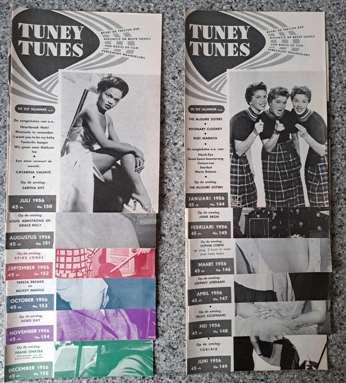 Complete jaargang Tuney Tunes 1956 in goede staat, Ophalen of Verzenden, Gelezen, Artiest