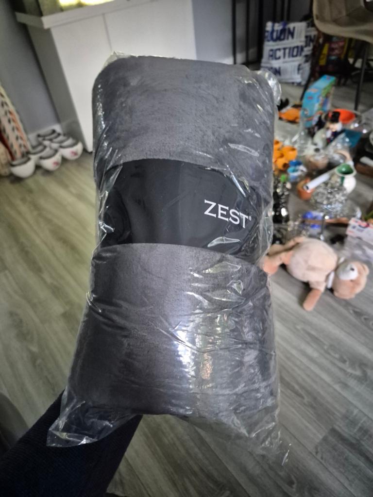Zachte fleece deken 150x200 cm - Grijs, Ophalen of Verzenden, Nieuw