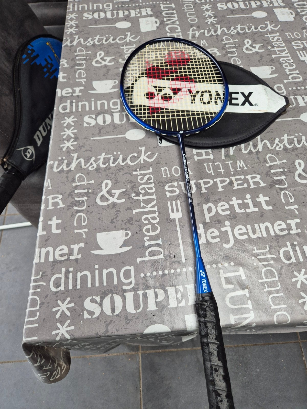 Yonex Carbonex 6000 Badmintonracket, Sport en Fitness, Badminton, Ophalen, Gebruikt, Racket(s)