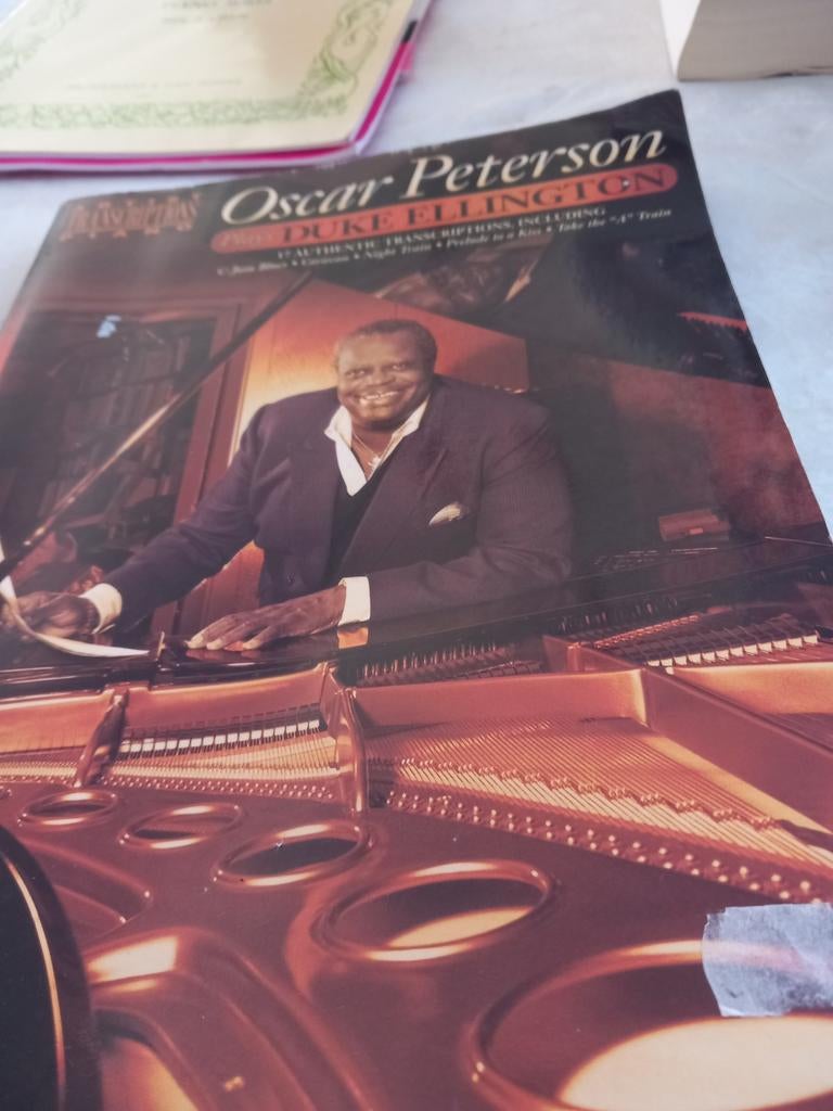 Oscar Peterson Plays Duke Ellington bladmuziek, Ophalen of Verzenden, Gebruikt