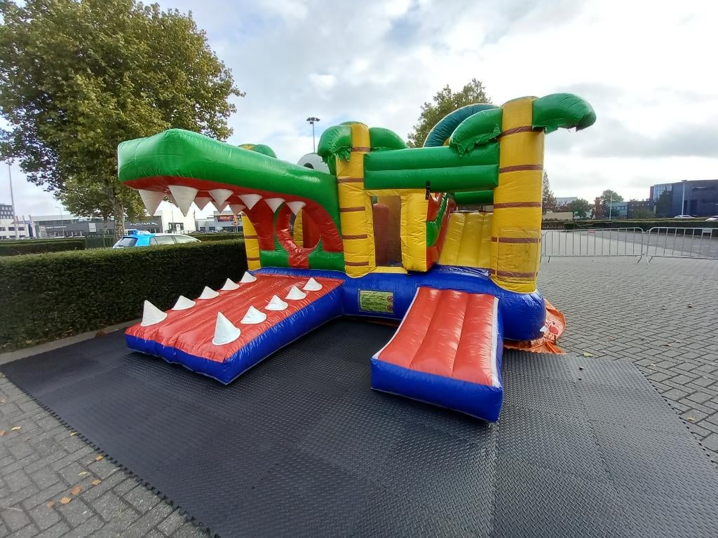 Springkussen te huur, Verzenden, Zo goed als nieuw, Overige