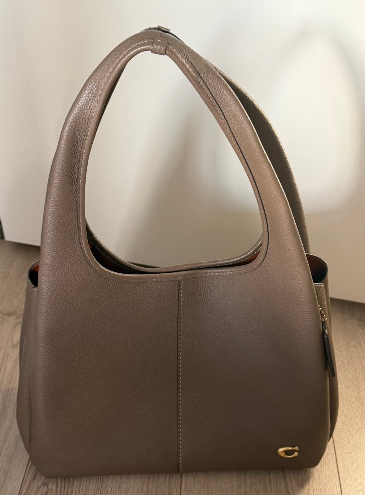 Coach Lana schoudertas Dark Stone, Ophalen, Zo goed als nieuw, Shopper