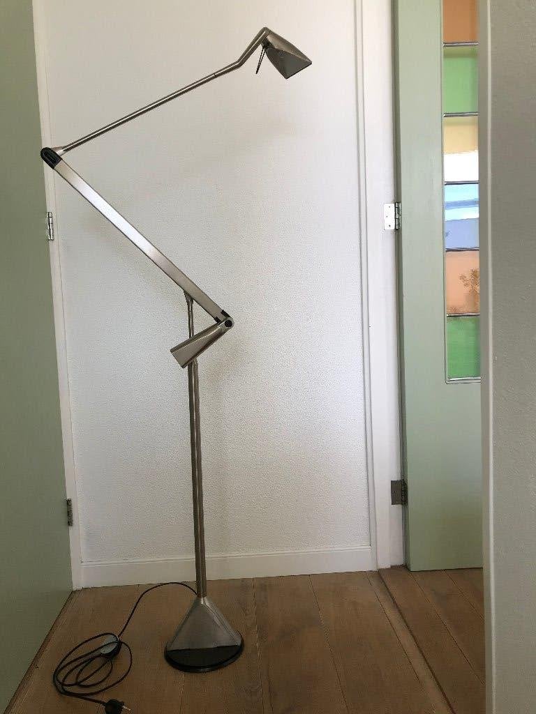 Lumina Zelig Terra design vloerlamp lamp Nikkel, Ophalen, Nvt, 150 tot 200 cm, Nvt