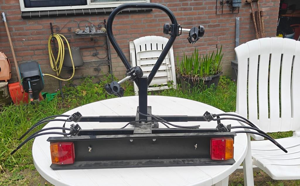Fietendrager, Auto diversen, Ophalen, 2 fietsen, Gebruikt, Trekhaakdrager