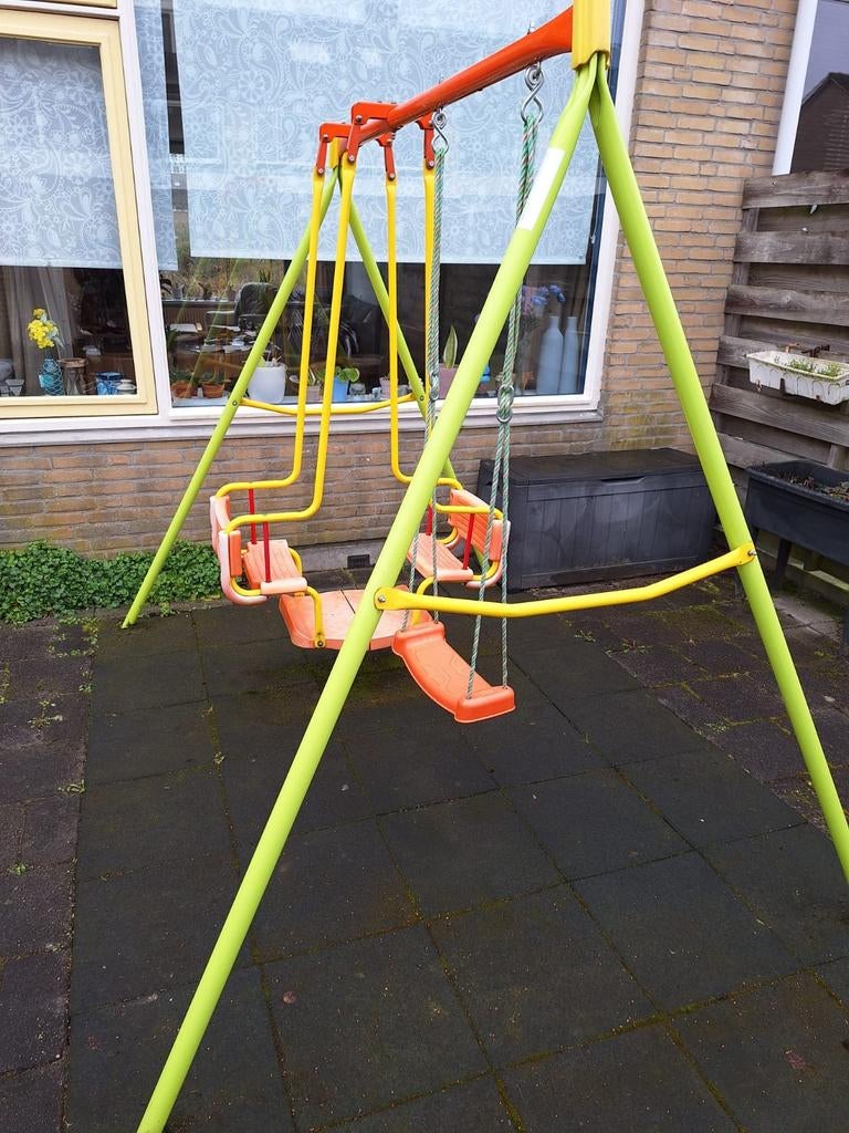 Kettler schommel basic 3 incl. Gondel en schommelplankje, Ophalen, Gebruikt, Schommel