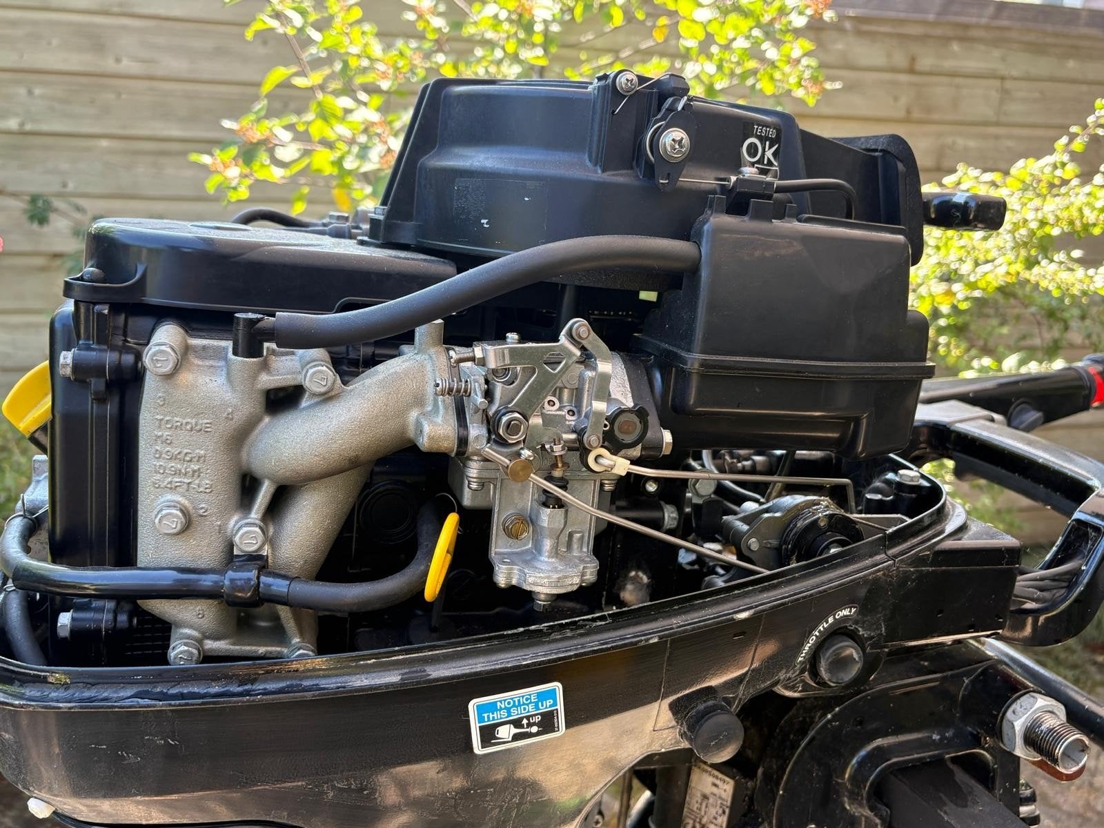 Mercury buitenboordmotor 9.9 PK, 4-takt - onderhoud tot 2025, Ophalen, Gebruikt, 5 tot 10 pk, Viertaktmotor