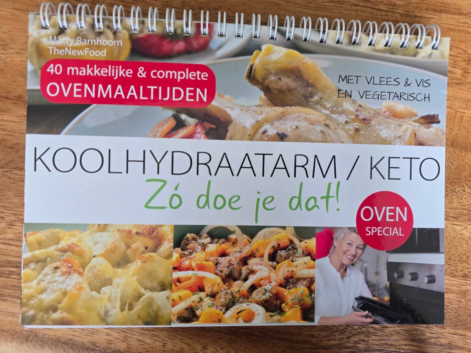 Koolhydraatarm / Keto Ovenmaaltijden - Matty Barnhoorn, Gezond koken, Ophalen of Verzenden, Matty Barnhoorn, Overige gebieden
