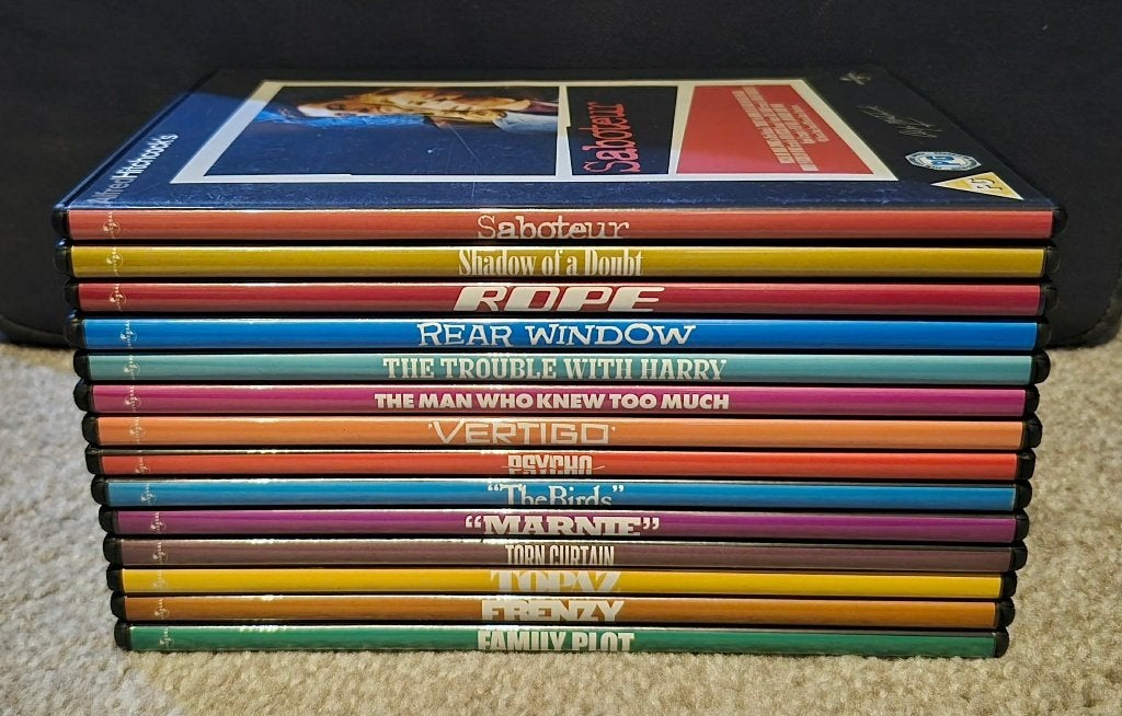 Alfred Hitchcock - 14 Films Collection (1942-1976), 1960 tot 1980, Ophalen of Verzenden, Zo goed als nieuw, Vanaf 12 jaar