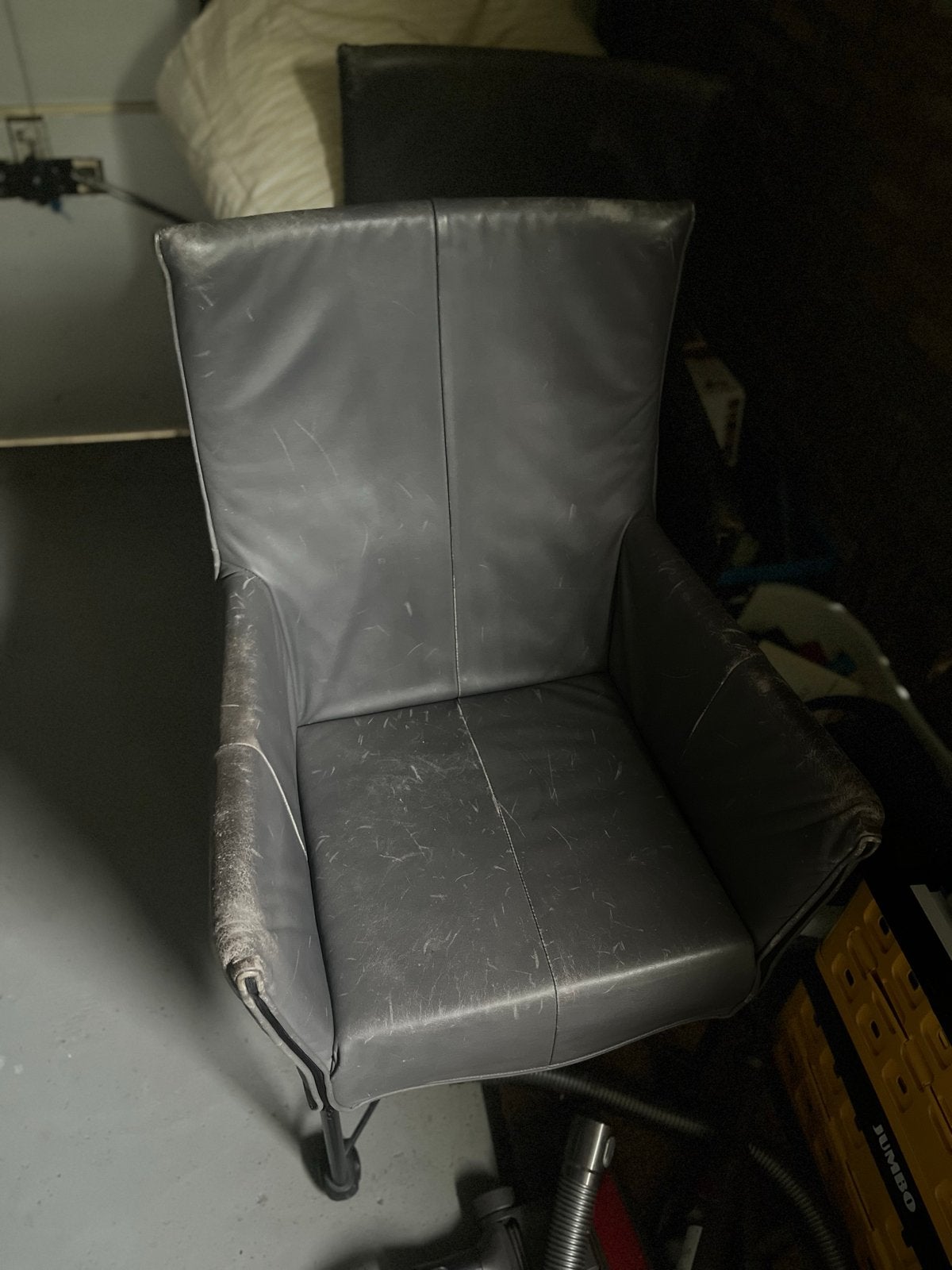 4 Charly Montis stoelen - opknapper, Ophalen, Gebruikt, Vier, Stof
