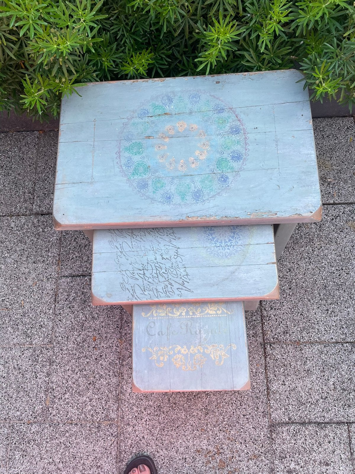 Tafeltjes., Tuin en Terras, Ophalen, Gebruikt